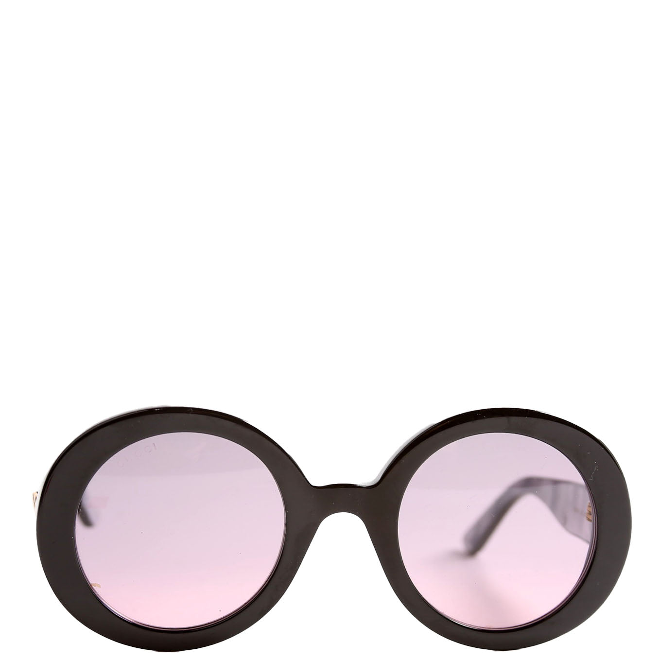 GG0319S Acetate Round Sunglasses Black