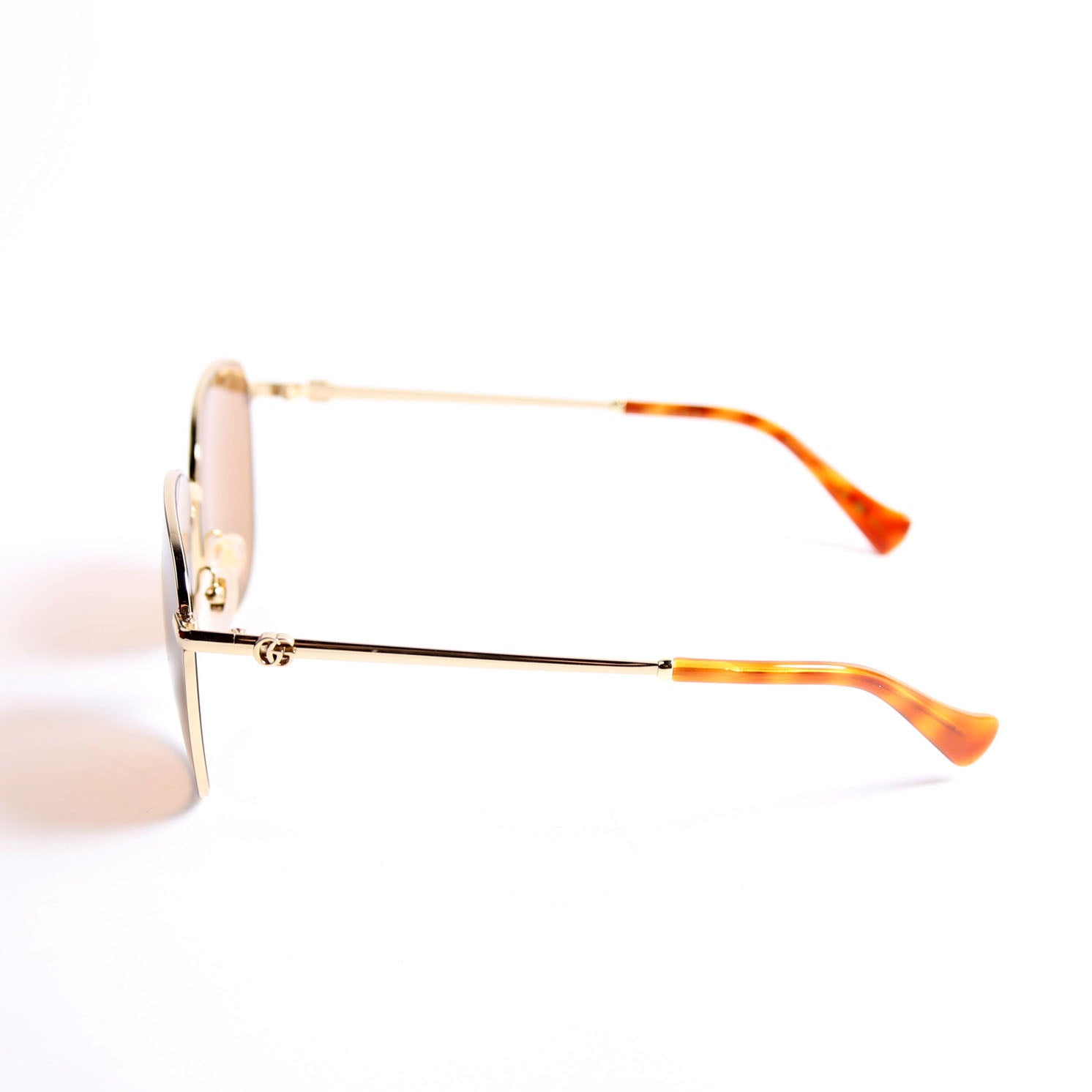 GG1419S Round Sunglasses Brown