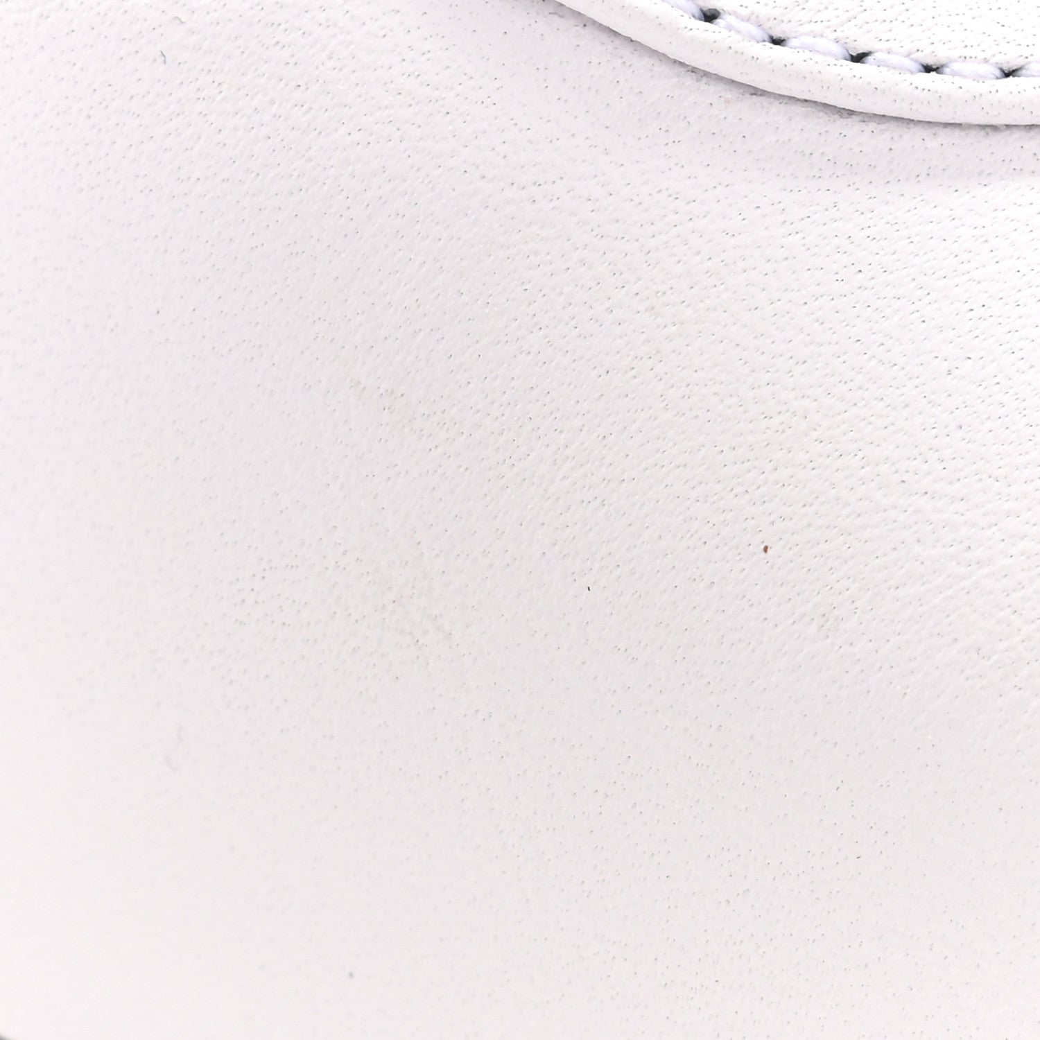 Calfskin Grosgrain Cap Toe CC Moccasin Loafers 40 White Black
