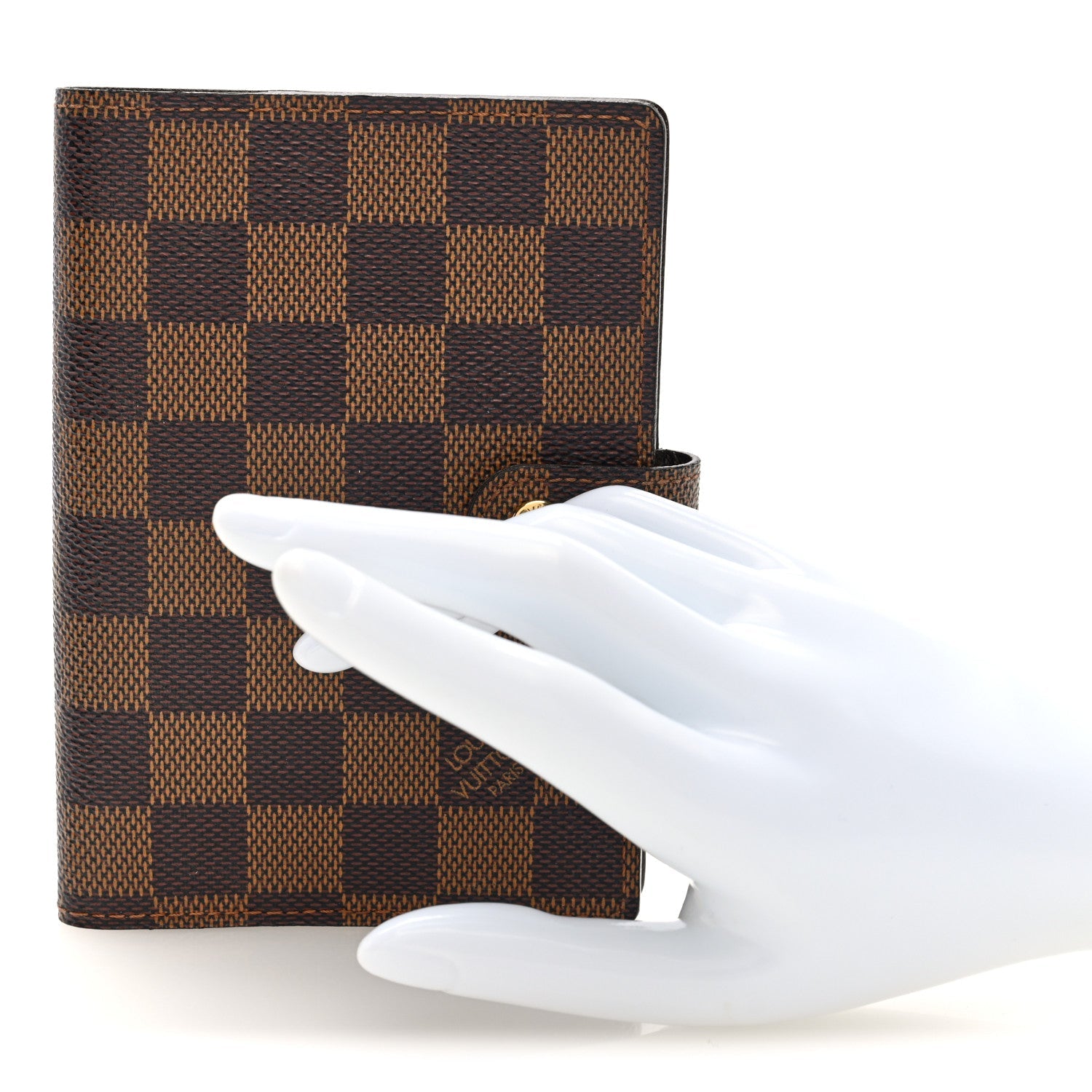 Louis Vuitton Damier Ebene Small Ring Agenda Cover