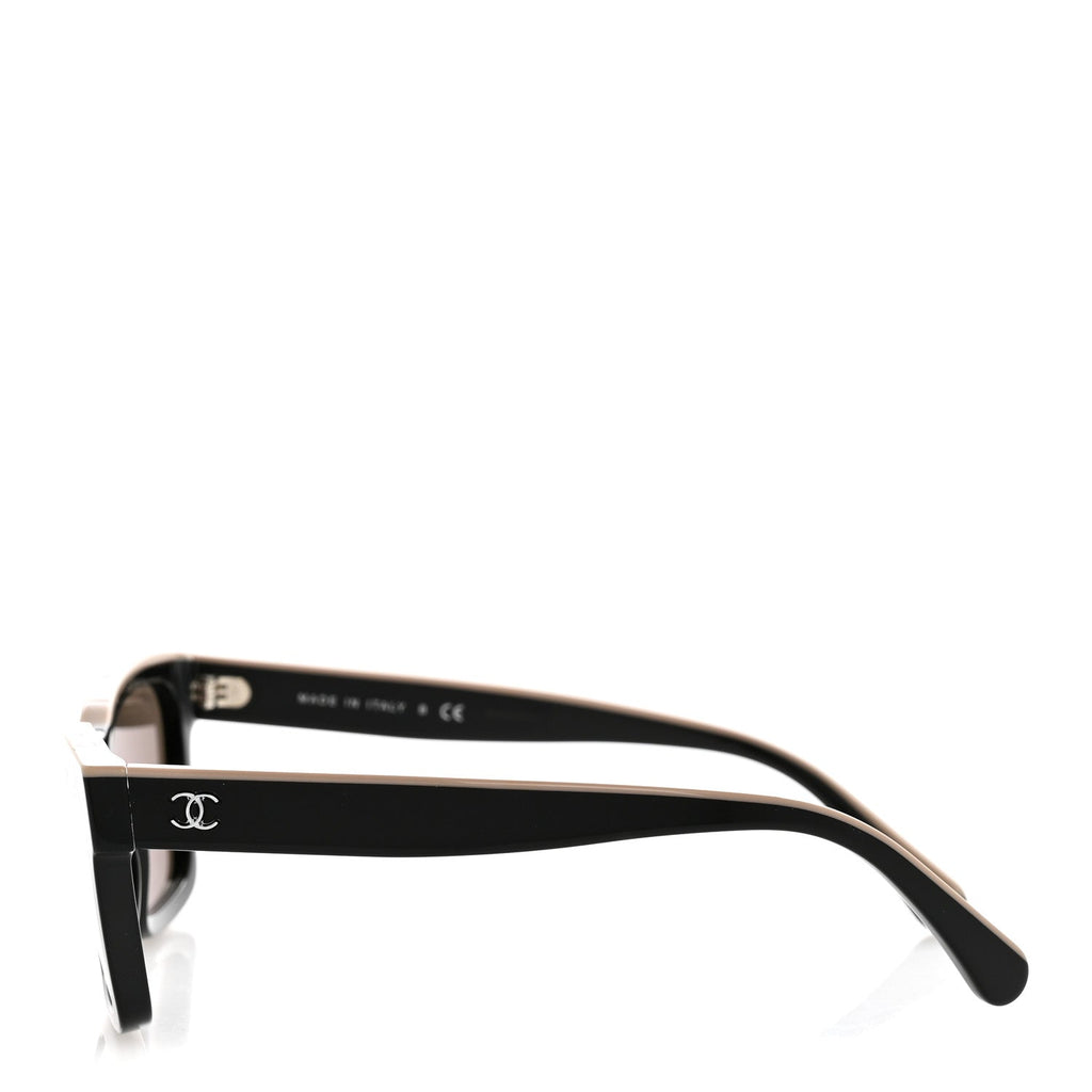 Acetate Square Sunglasses 5417-A Black