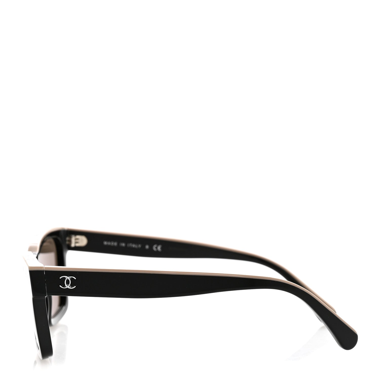 Acetate Square Sunglasses 5417-A Black