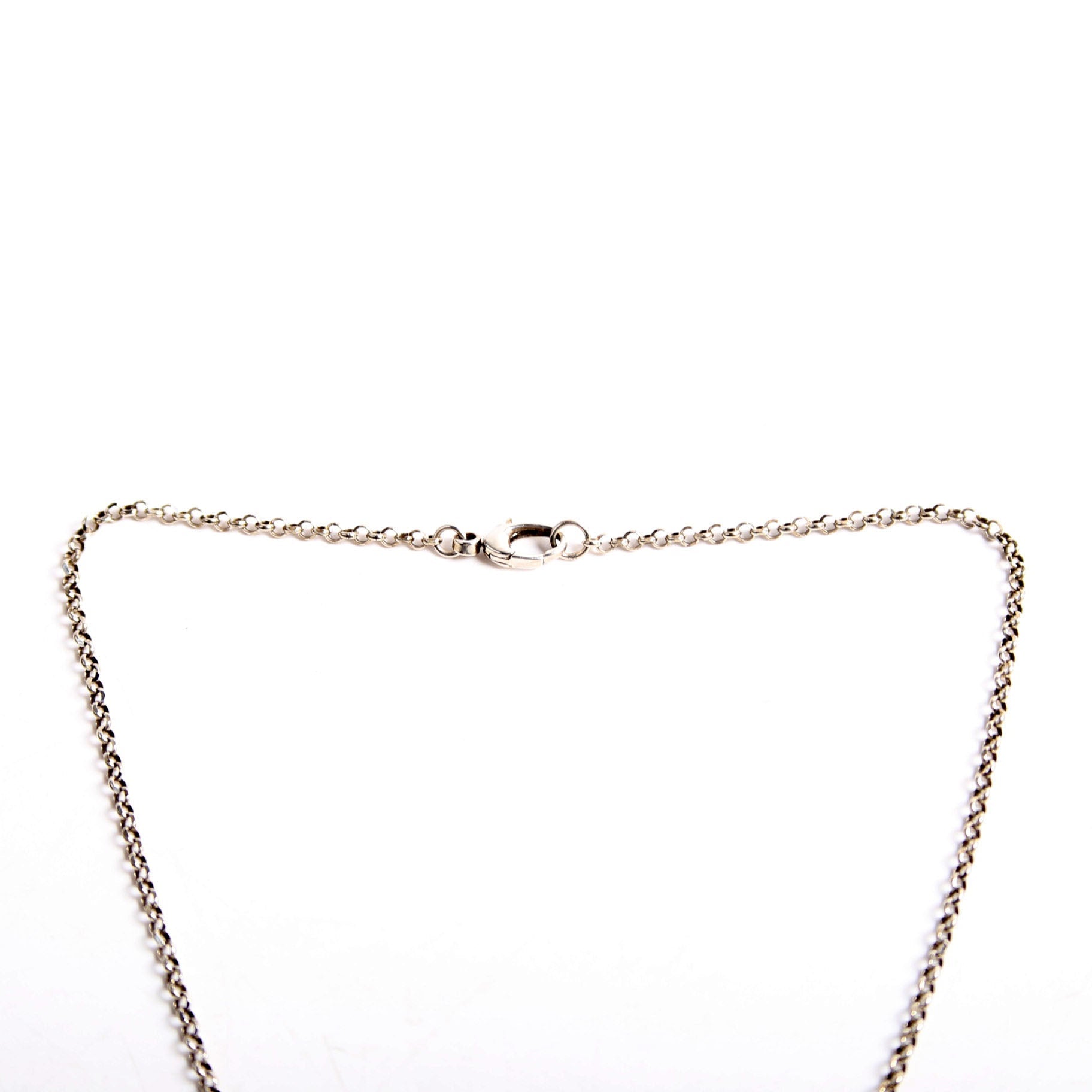 Double G Key Pendant Necklace 925