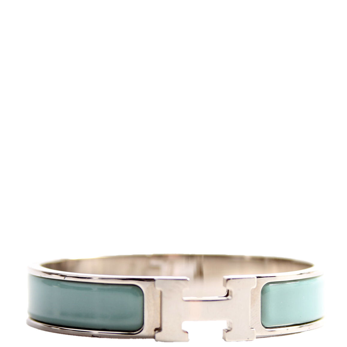 Clic Clac Narrow PM Bracelet Silver/Blue
