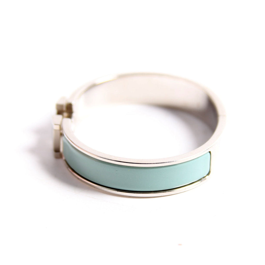 Clic Clac Narrow PM Bracelet Silver/Blue