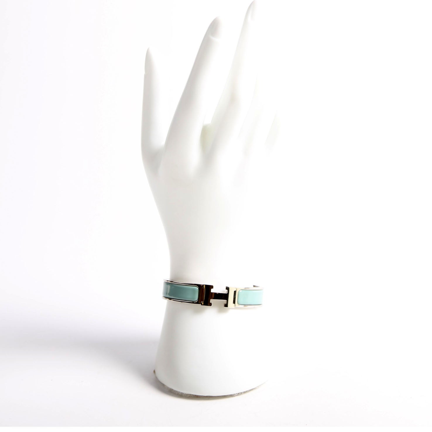 Clic Clac Narrow PM Bracelet Silver/Blue