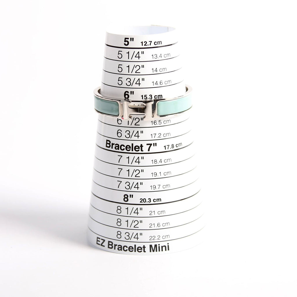 Clic Clac Narrow PM Bracelet Silver/Blue