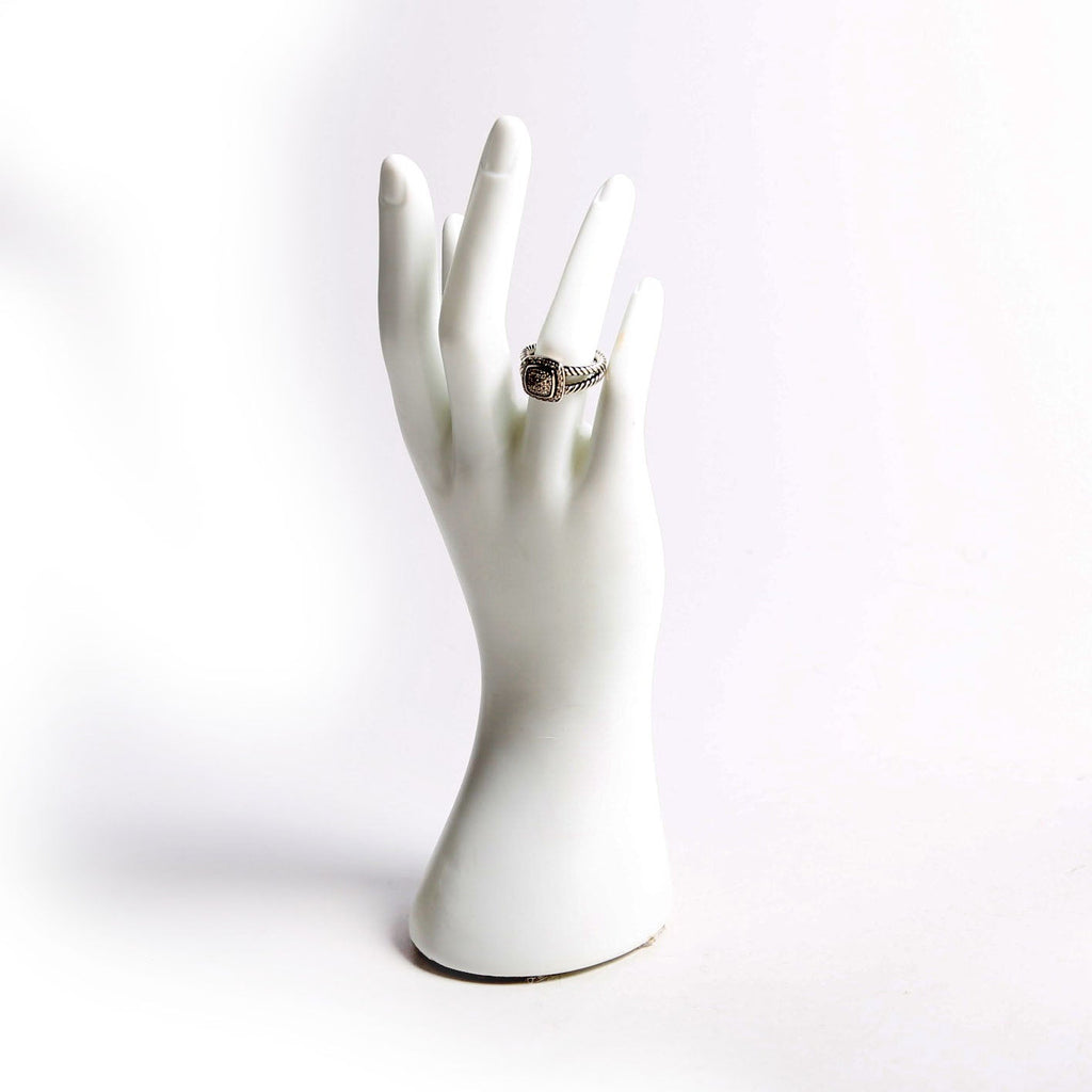 Albion 10MM Ring 925/Pave Size 6
