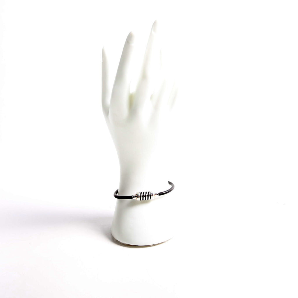 Paloma Picasso Groove Rubber Bracelet 925