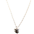 Heart Locket Pendant Necklace 925