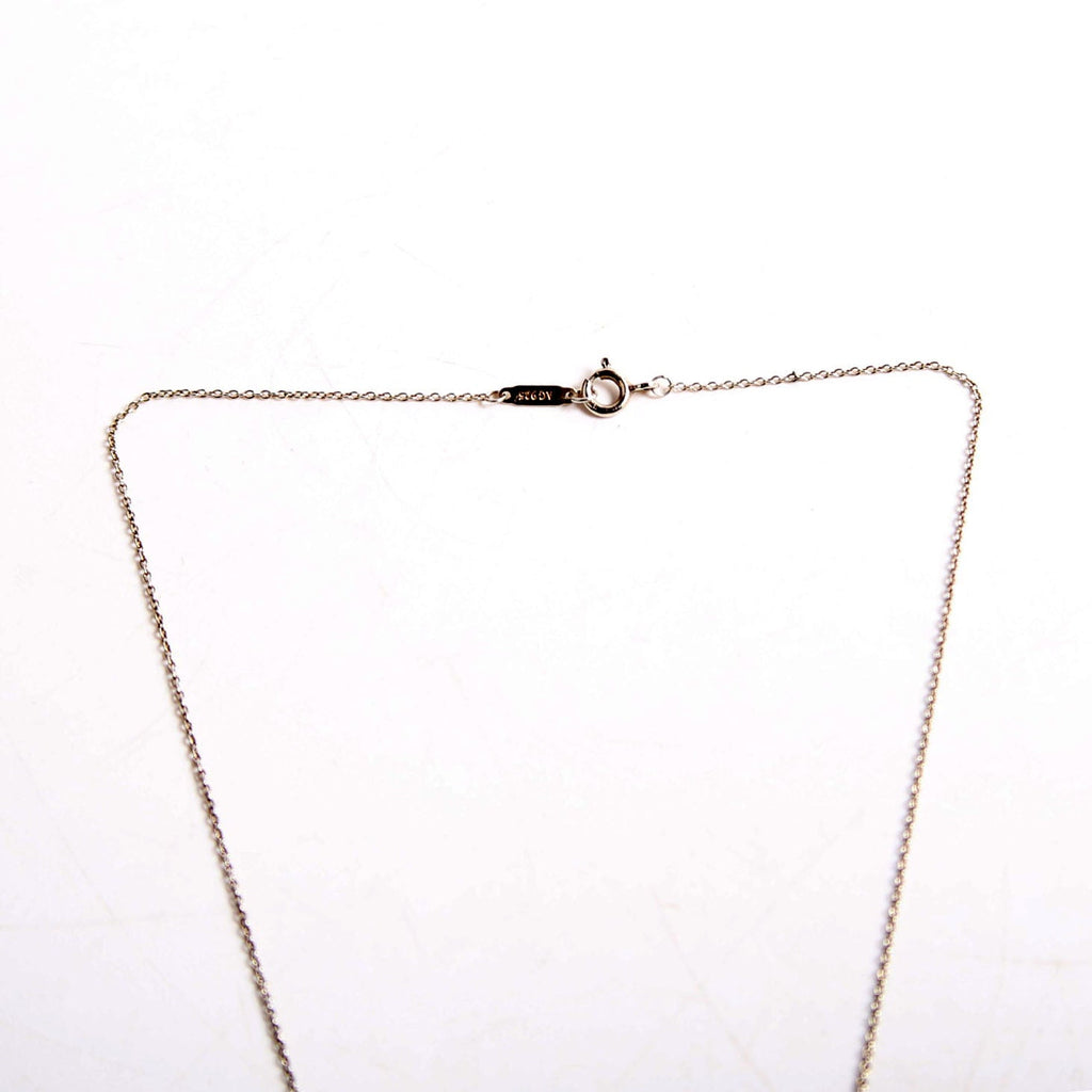 Initial "R" Pendant Necklace