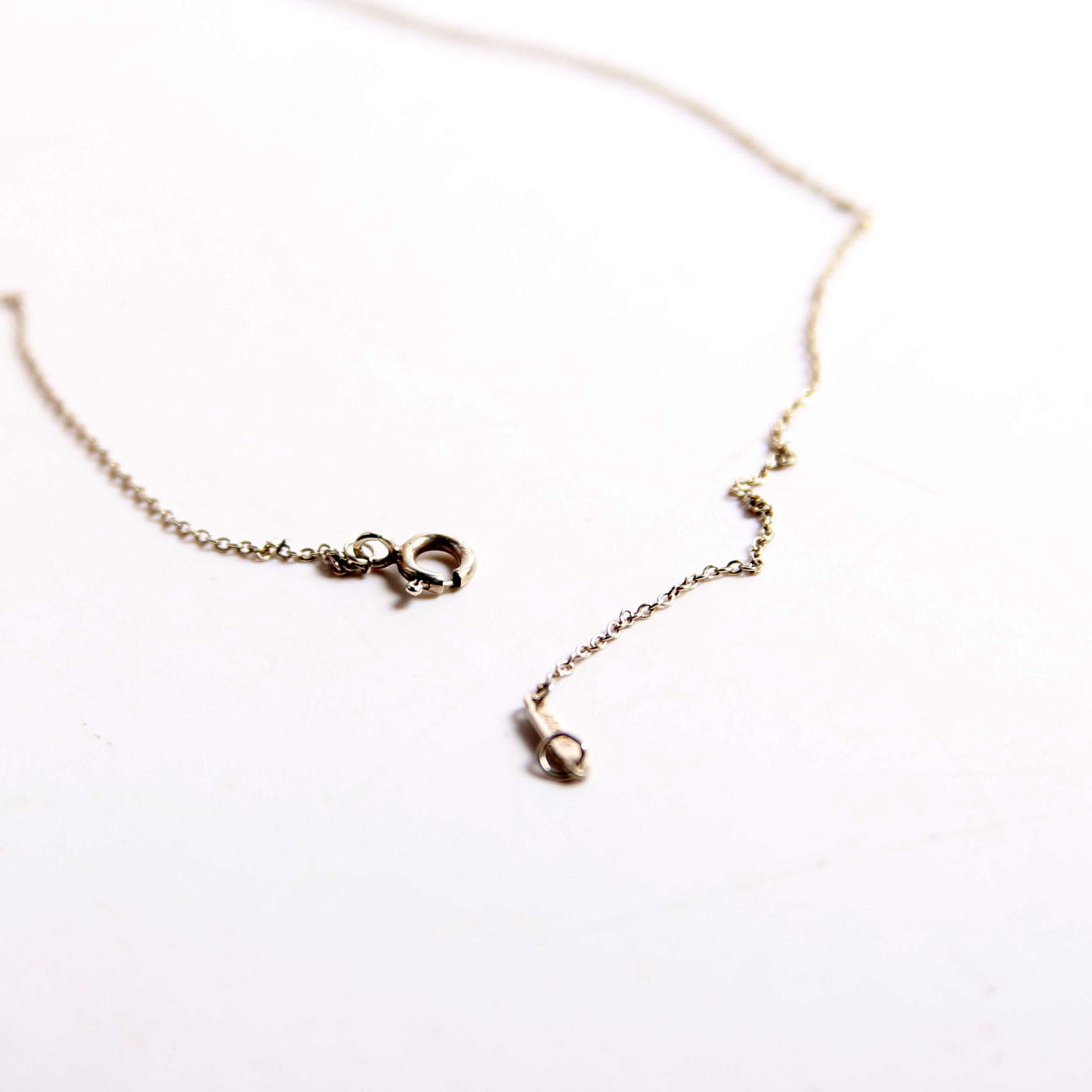Initial "R" Pendant Necklace