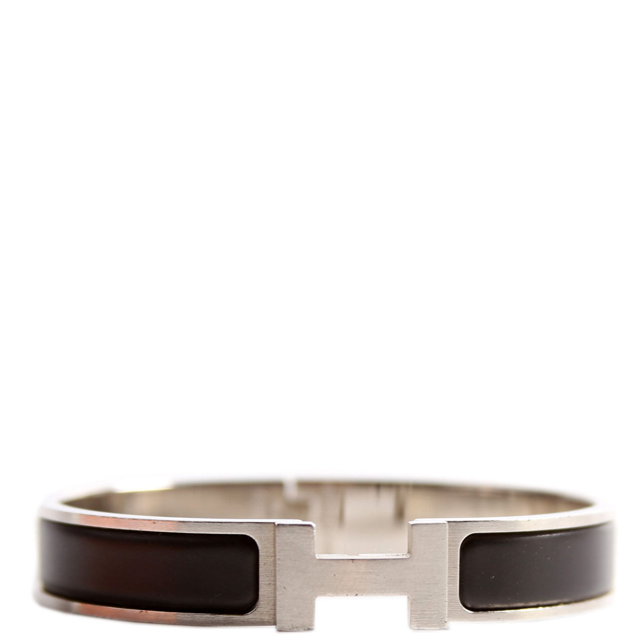 Clic HH Narrow Bracelet Silver/Black