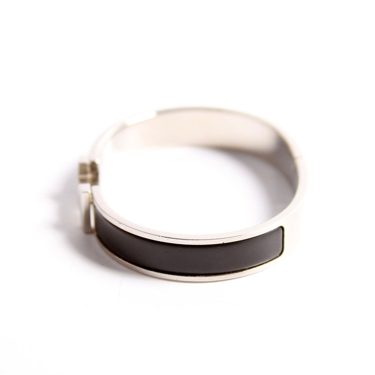 Clic HH Narrow Bracelet Silver/Black