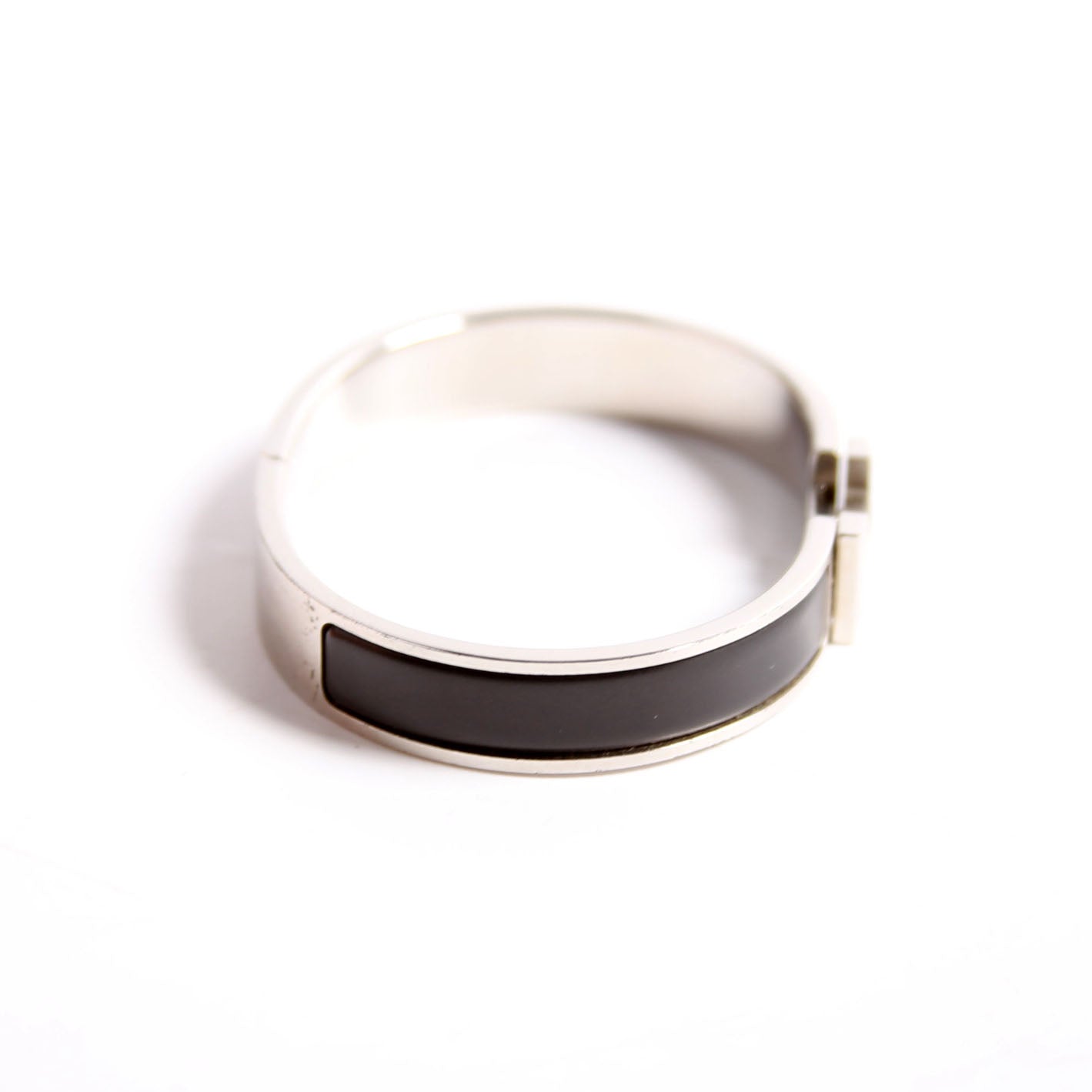 Clic HH Narrow Bracelet Silver/Black