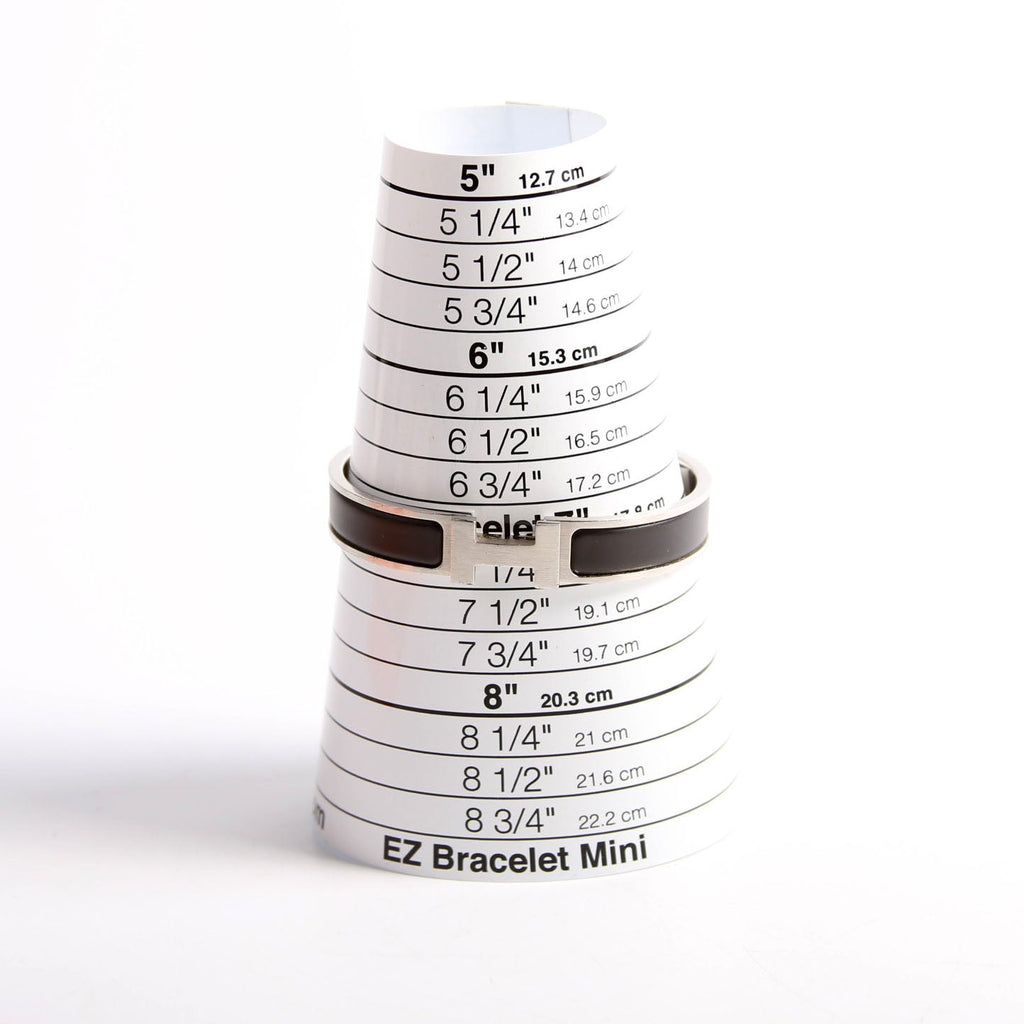 Clic HH Narrow Bracelet Silver/Black