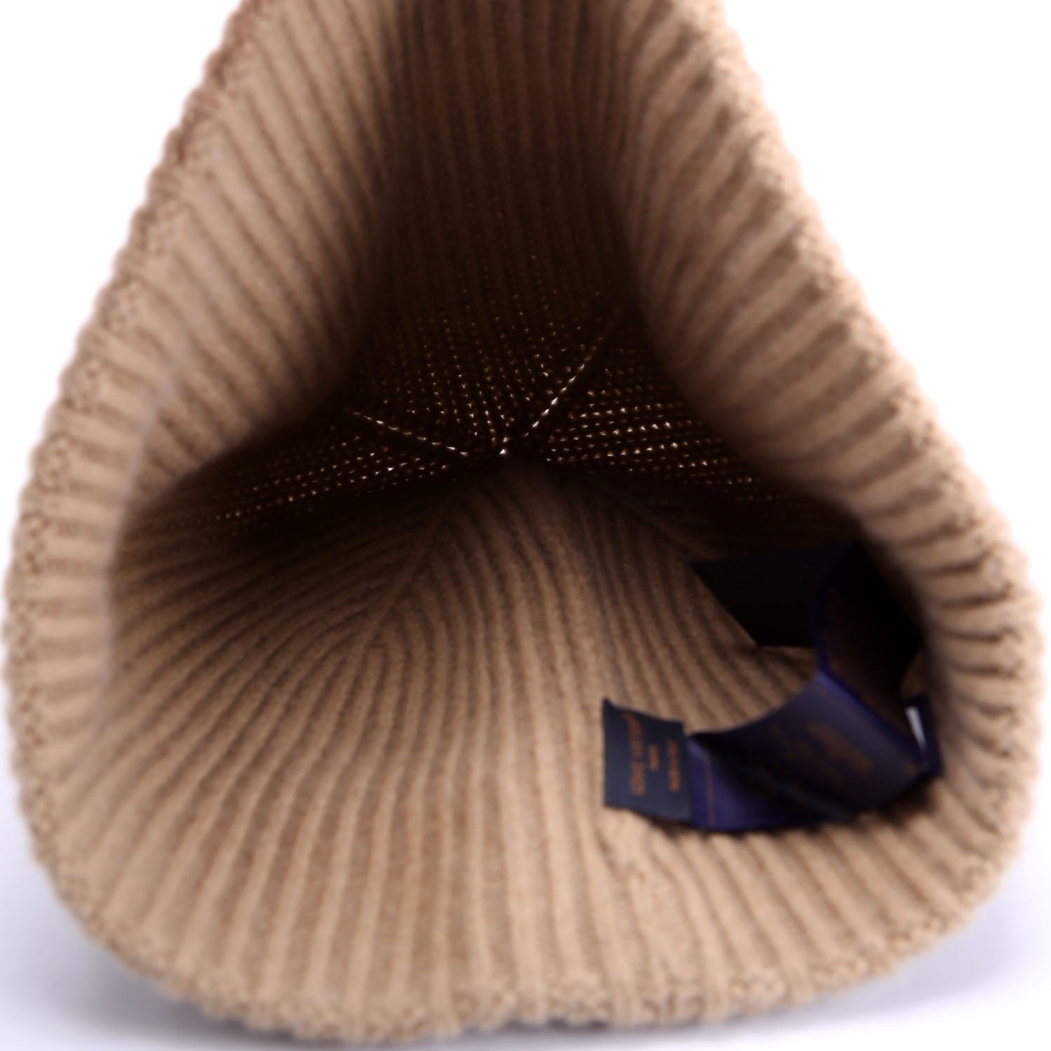 LV Dual Beanie Cashmere Tan