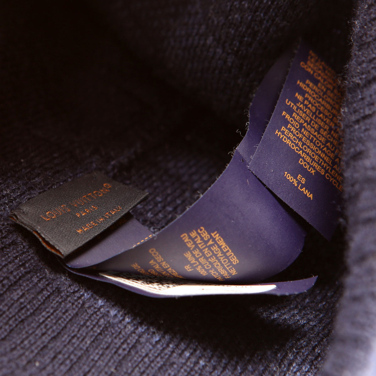 Neo Petite Damier Beanie Navy