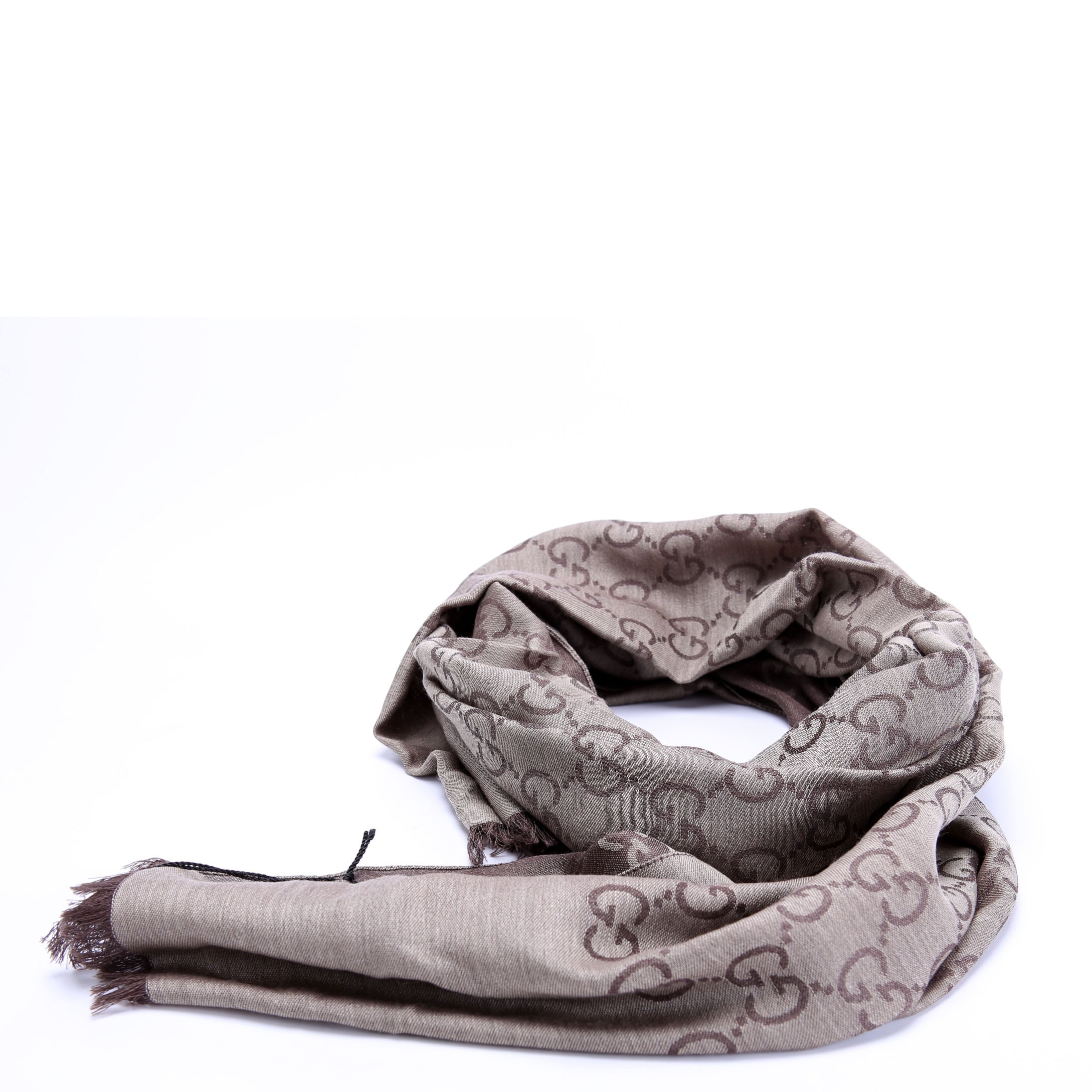 165904 GG Jaquard Knit Scarf
