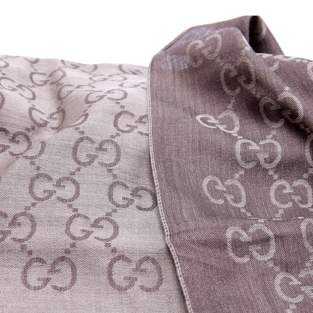 165904 GG Jaquard Knit Scarf