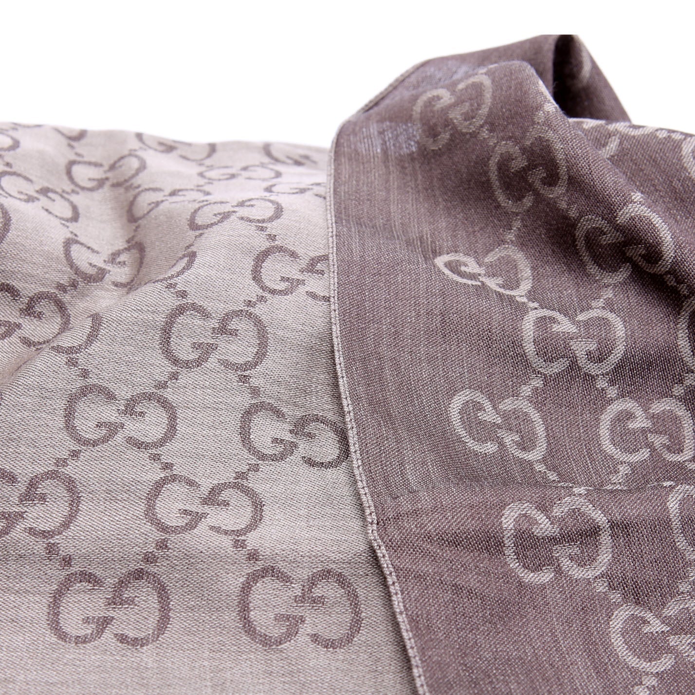 165904 GG Jaquard Knit Scarf