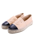 CC Espadrilles Size 38 Tan/Black