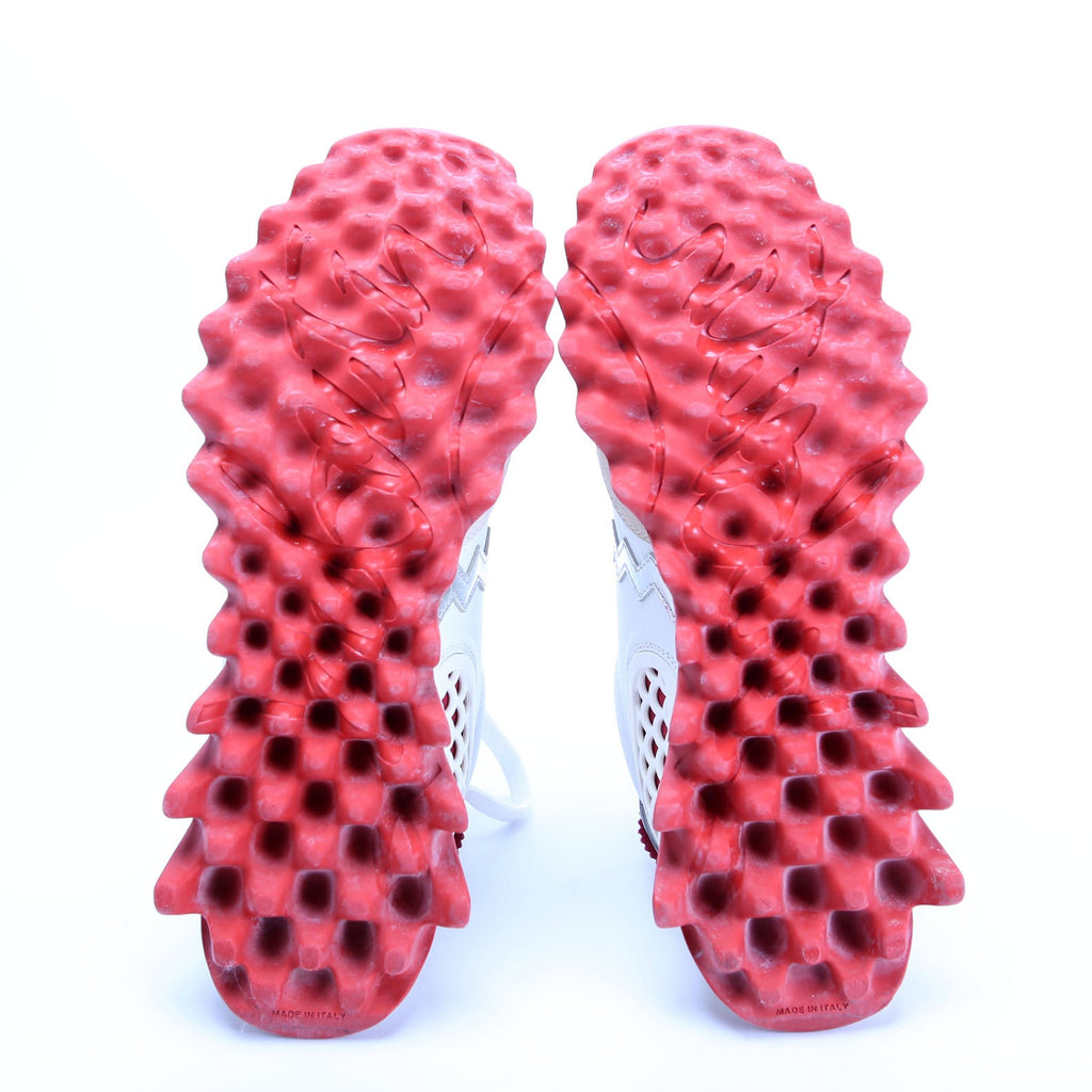 Loubishark Sneakers Size 36.5 White/Red