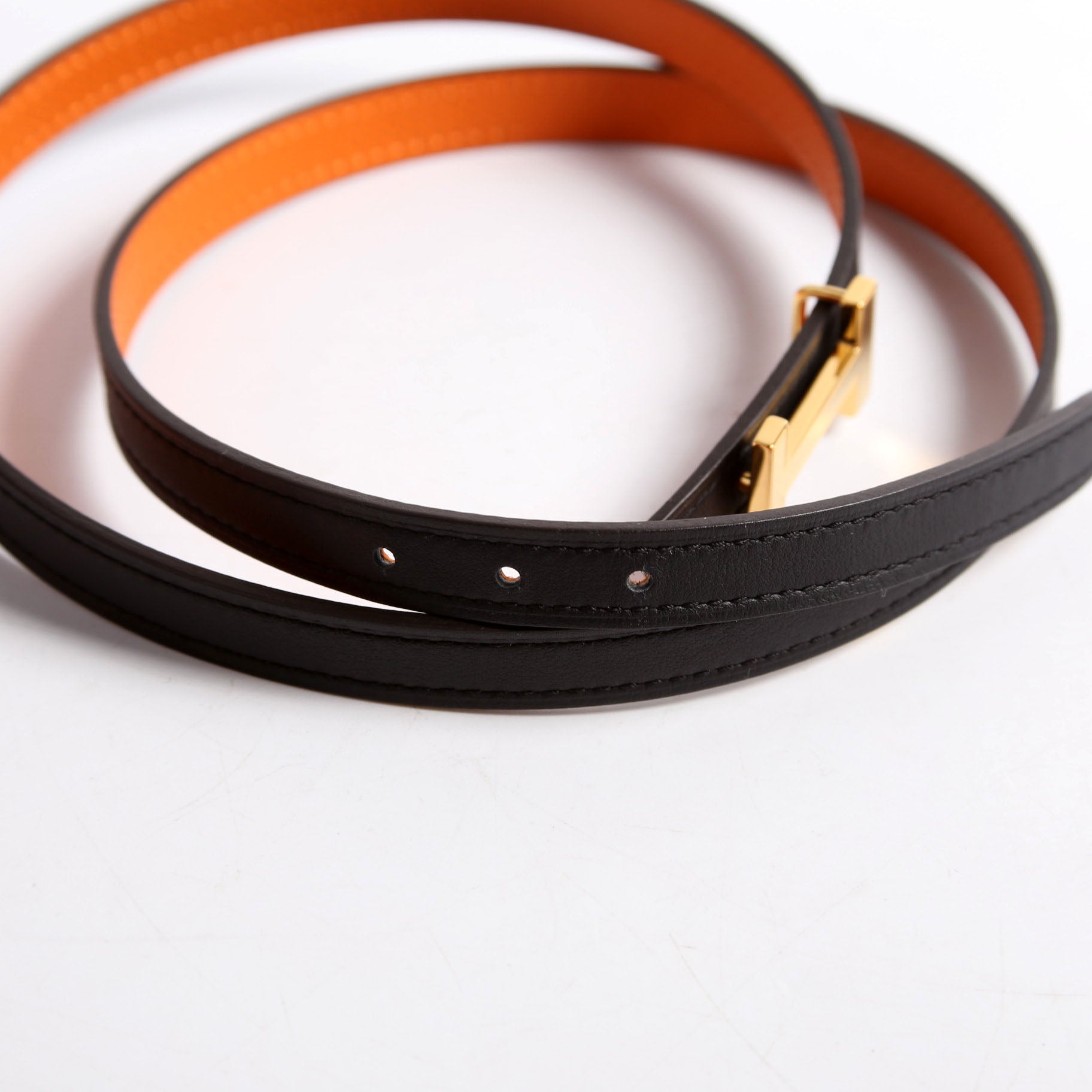 Focus 75MM Belt Size 75 Black/Orange