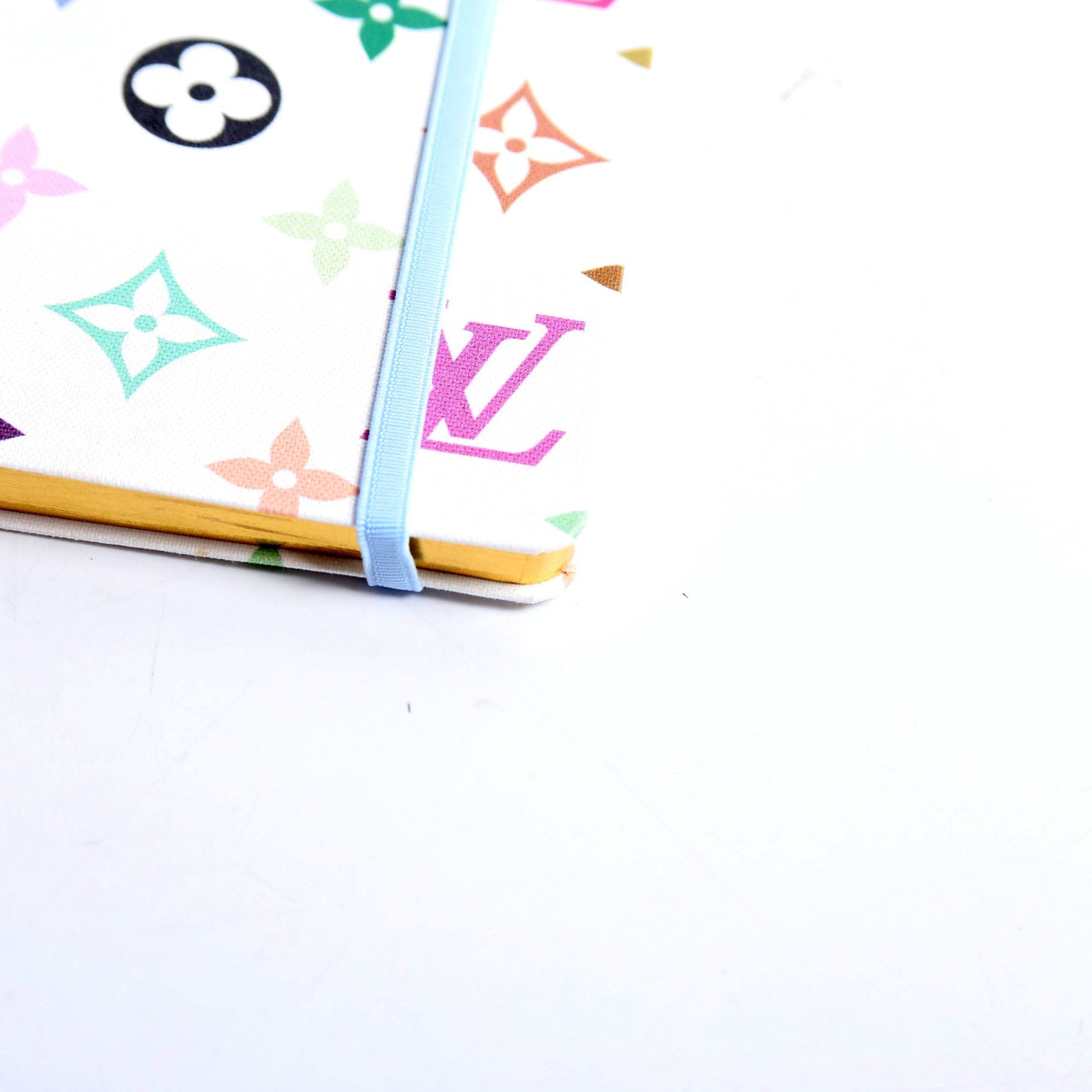 LV X TM Jane Notebook Multicolor Monogram White