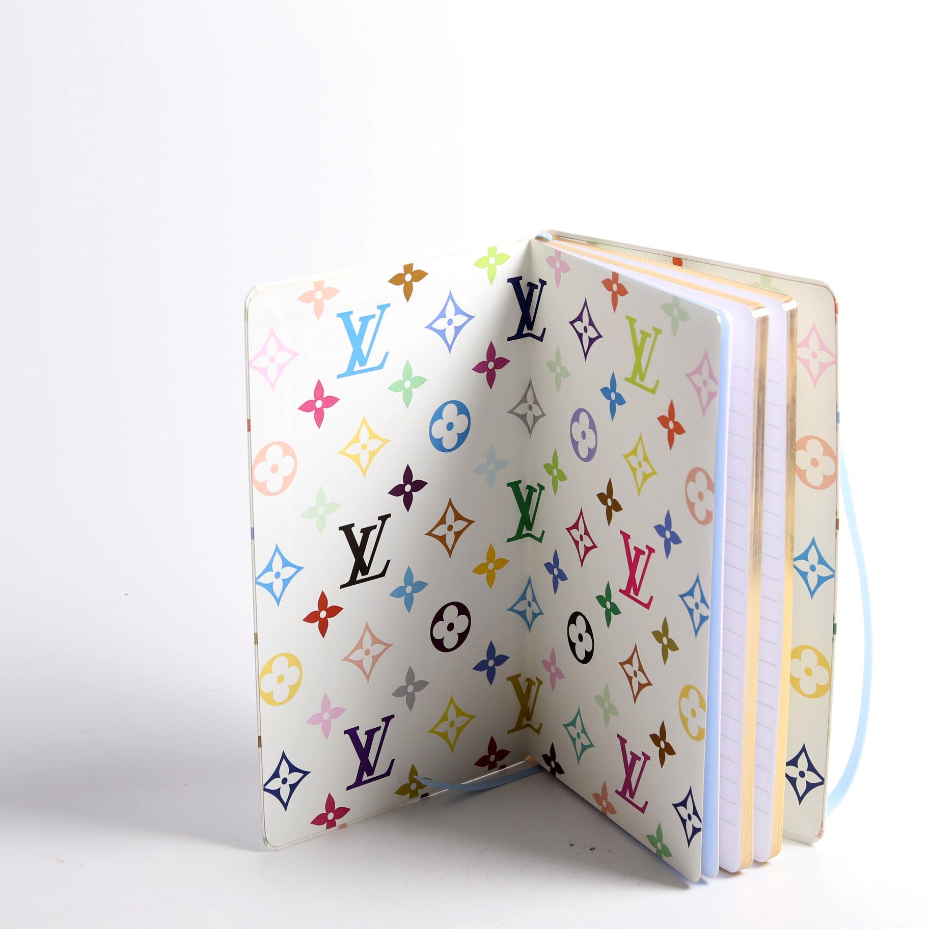 LV X TM Jane Notebook Multicolor Monogram White