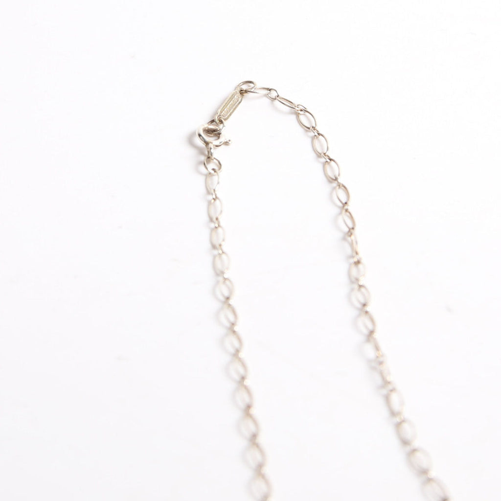 NECKLACE: BLOSSOM FLOWER KEY PENDANT 925