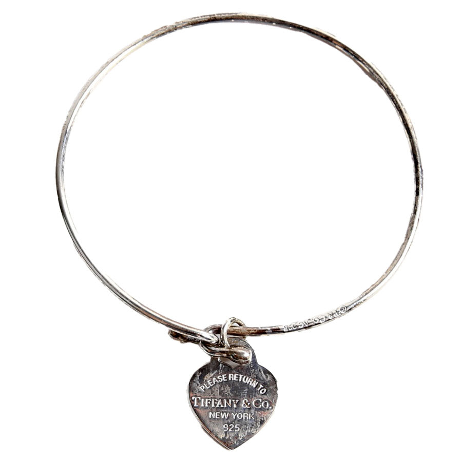 Please Return Heart Wire Bracelet