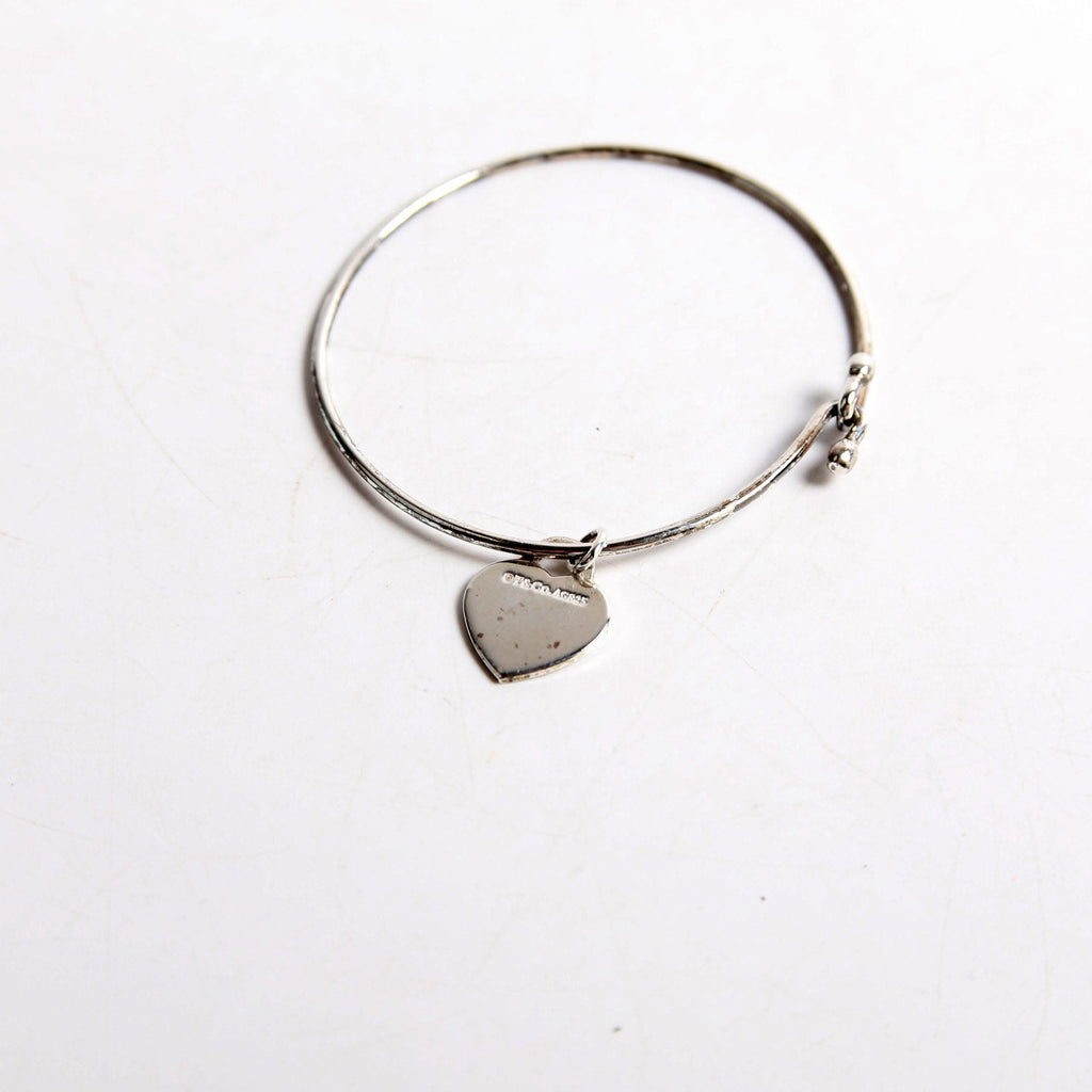 Please Return Heart Wire Bracelet