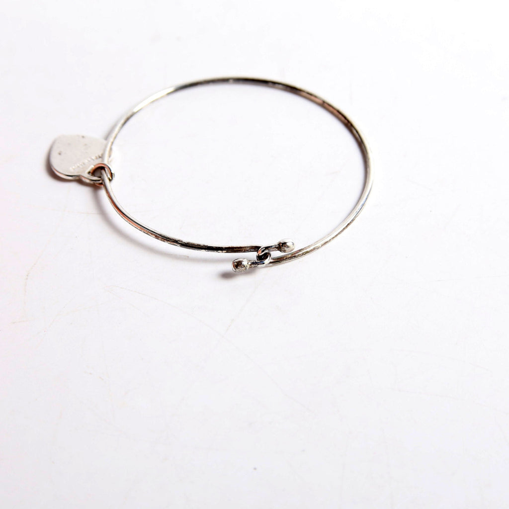 Please Return Heart Wire Bracelet