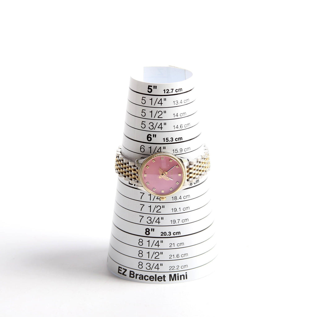 G-Timeless Bee Quartz/Stainless Steel 29MM Silver/Gold/Pink