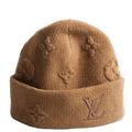 LV Crush Monogram Beanie Tan