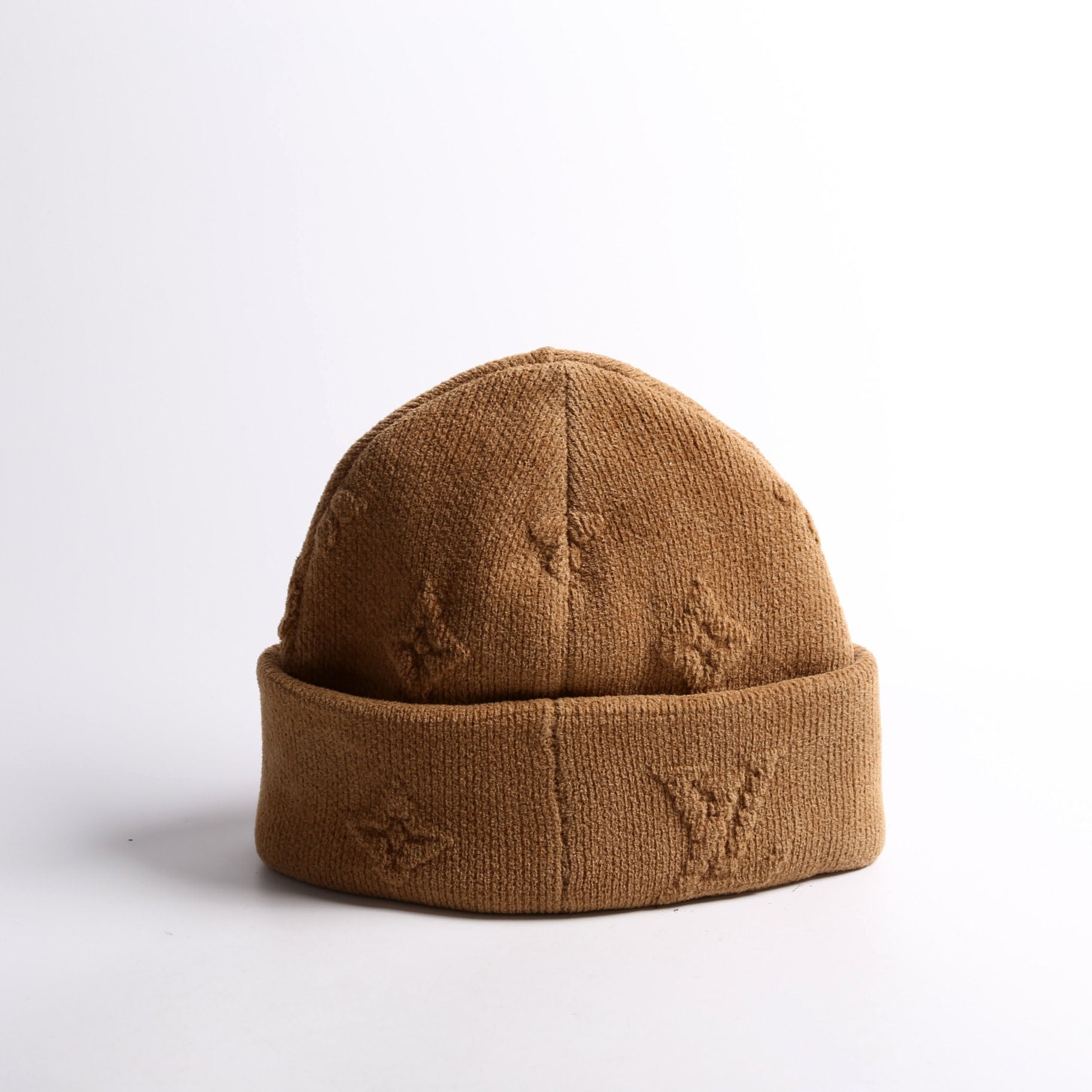 LV Crush Monogram Beanie Tan