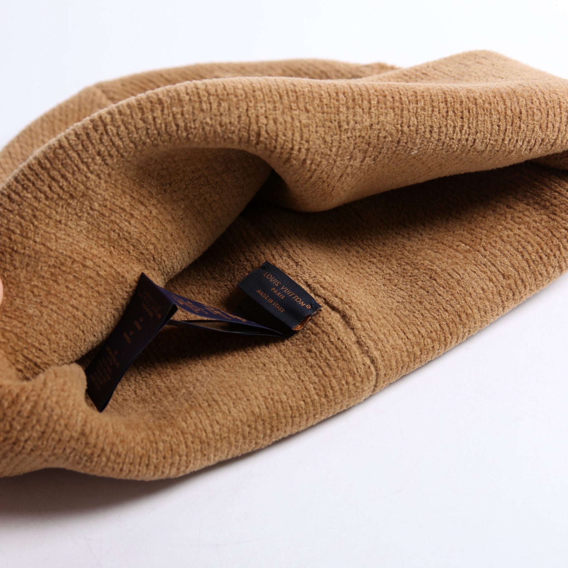 LV Crush Monogram Beanie Tan