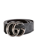 838593 GG Marmont Reversible Belt Size 95/38 Black