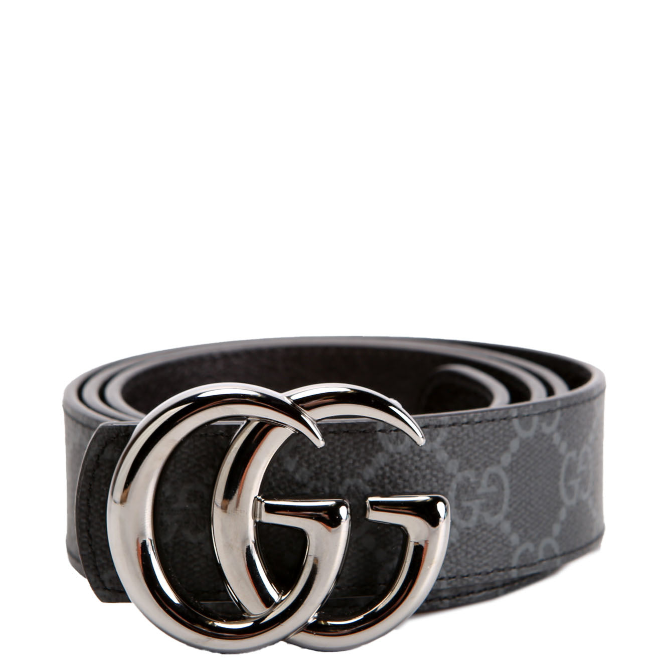 838593 GG Marmont Reversible Belt Size 95/38 Black