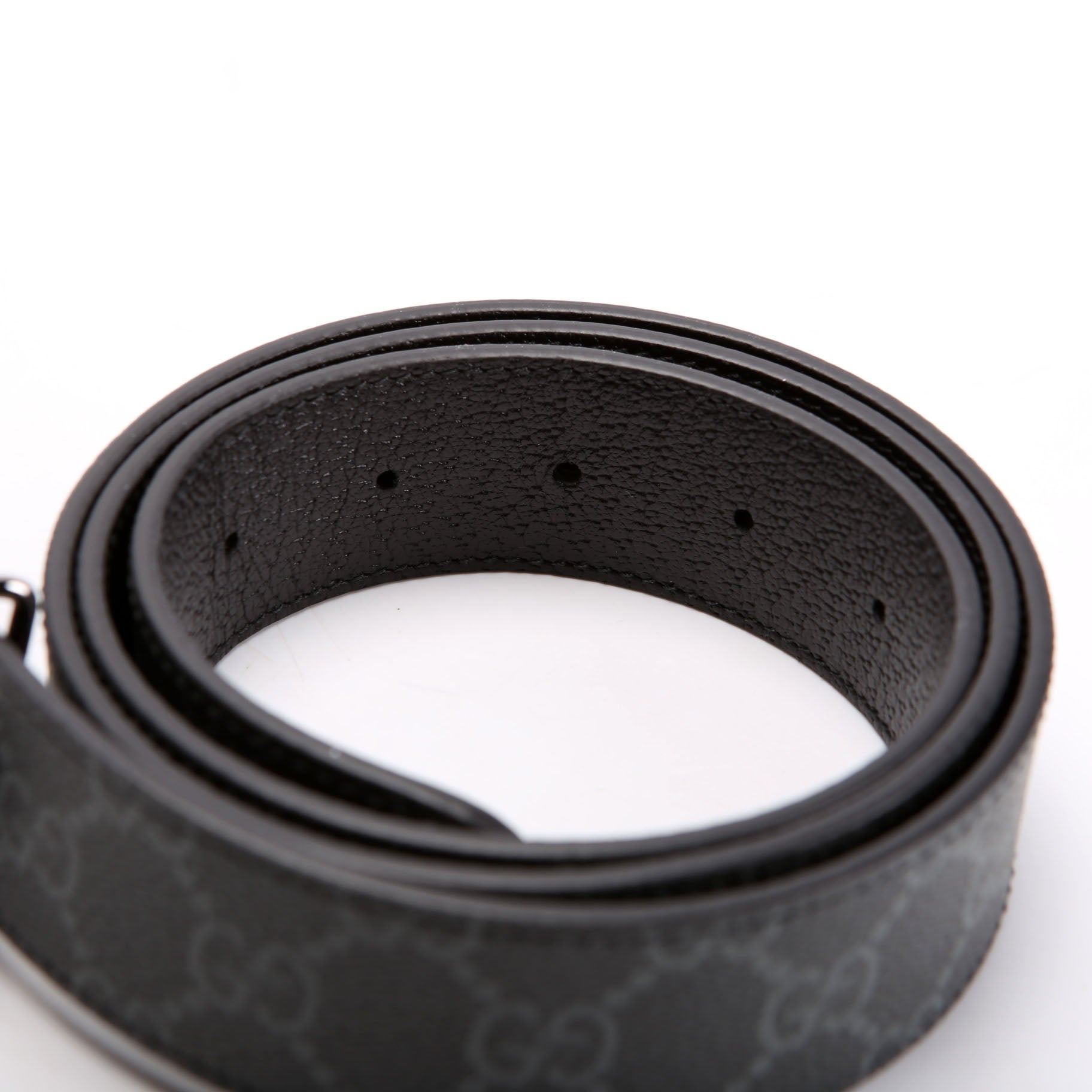 838593 GG Marmont Reversible Belt Size 95/38 Black