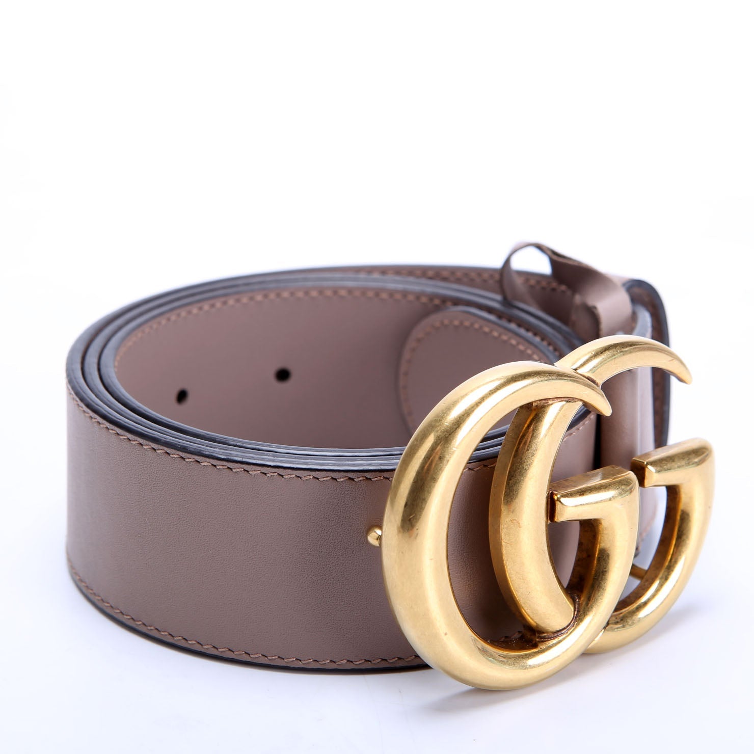 Gucci 400593 Marmont GG Leather Belt Size 85/34