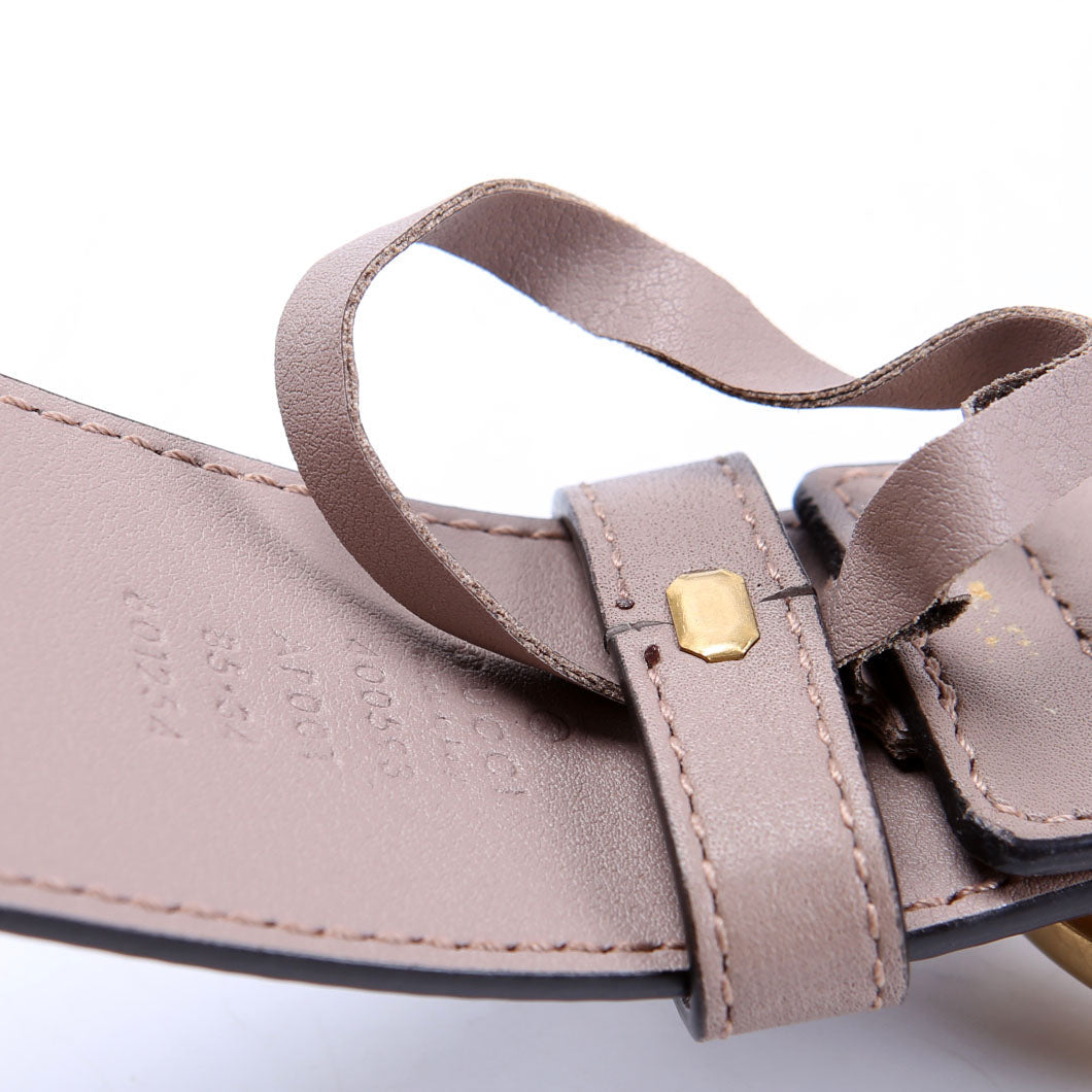 Gucci 400593 Marmont GG Leather Belt Size 85/34