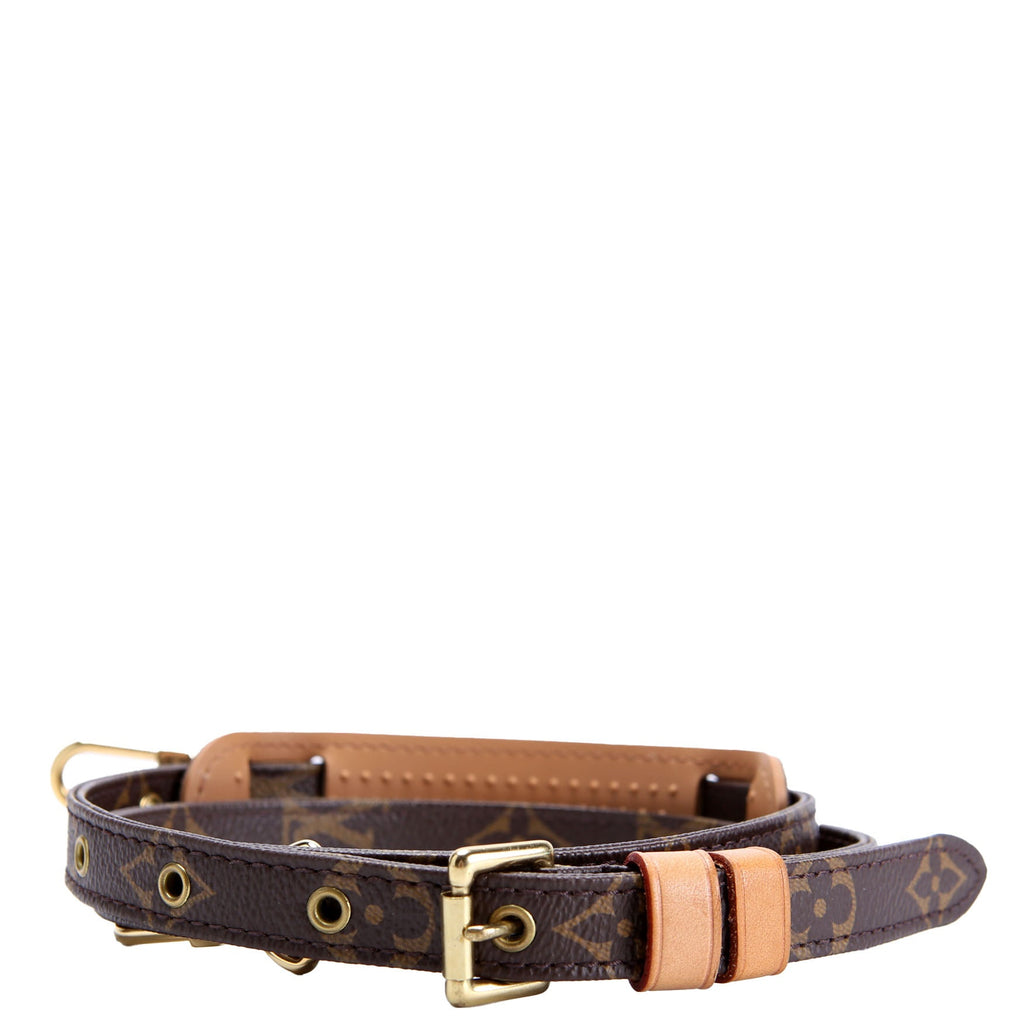 16MM Adjustable Shoulder Monogram Canvas Strap