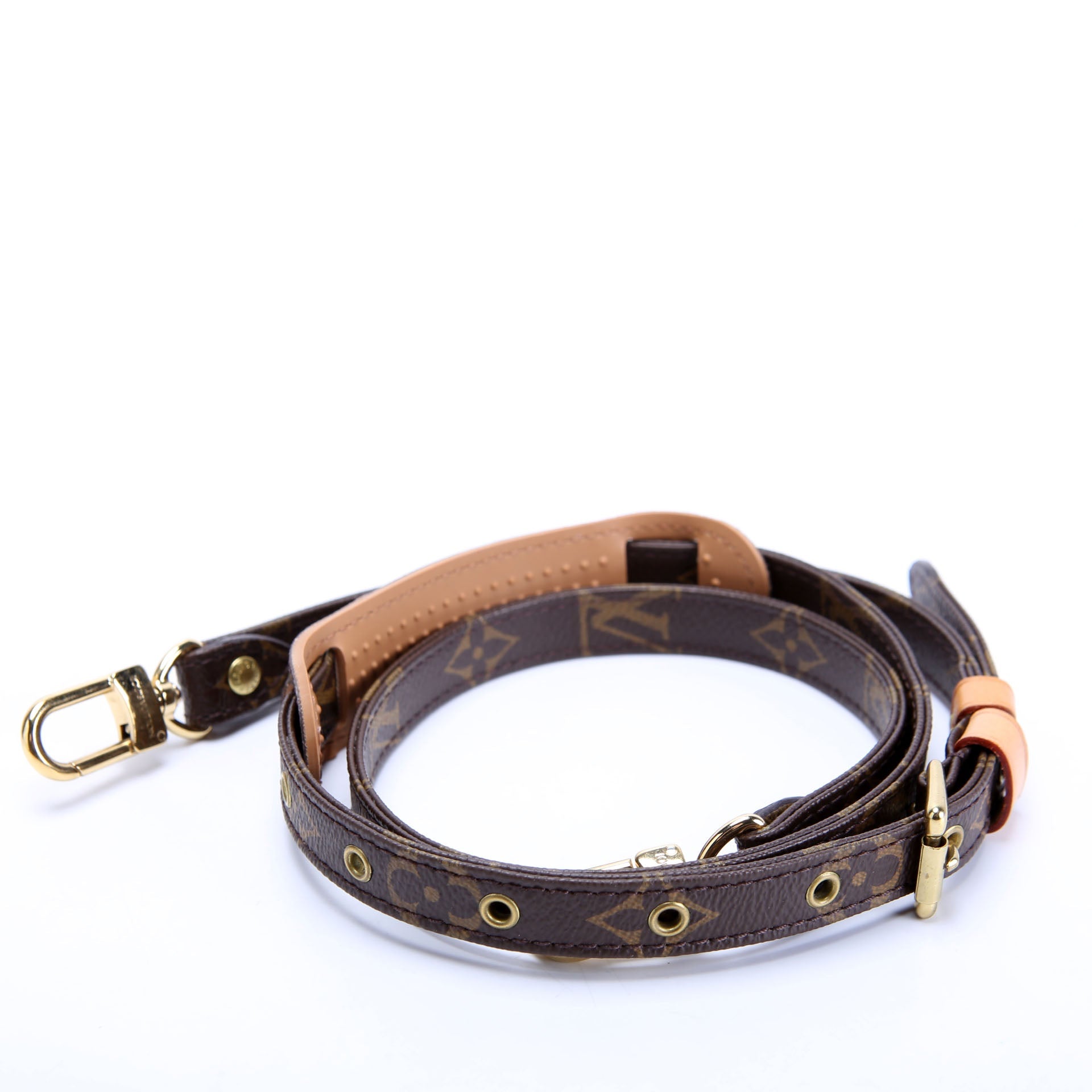 16MM Adjustable Shoulder Monogram Canvas Strap