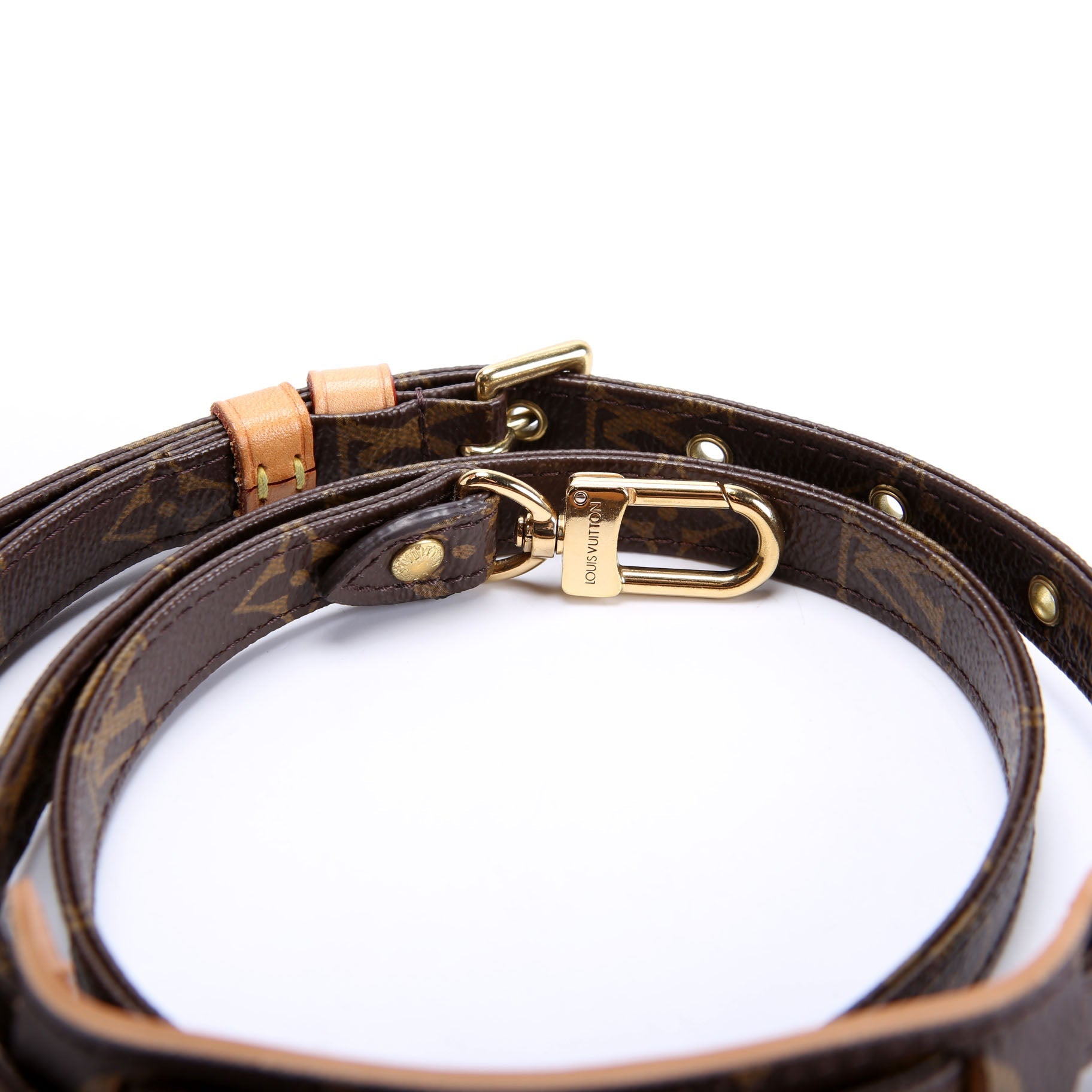 16MM Adjustable Shoulder Monogram Canvas Strap