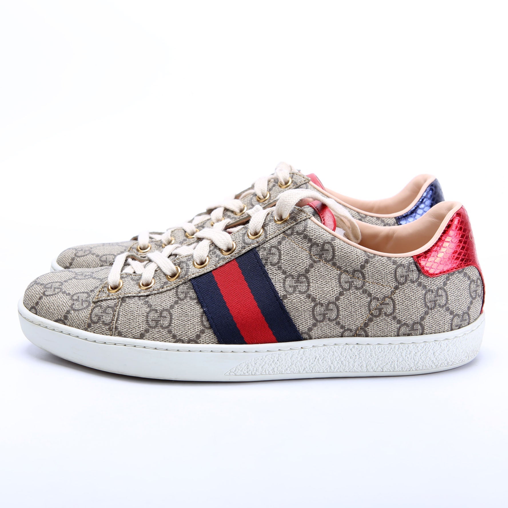 Gucci Ace Web Sneakers Size 37.5
