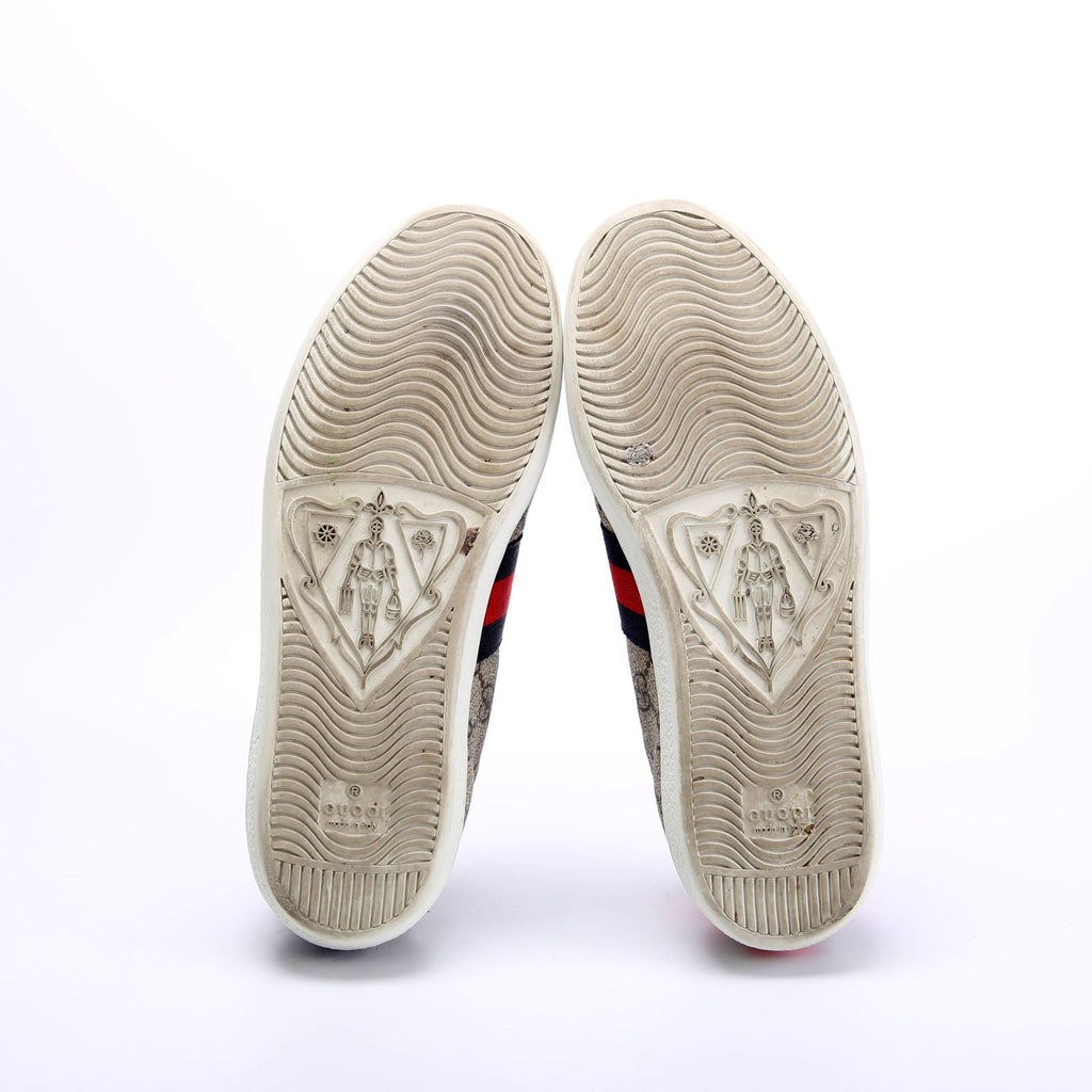 Gucci Ace Web Sneakers Size 37.5