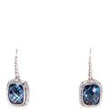 Noblesse Drop Earrings 925/Topaz/Pave
