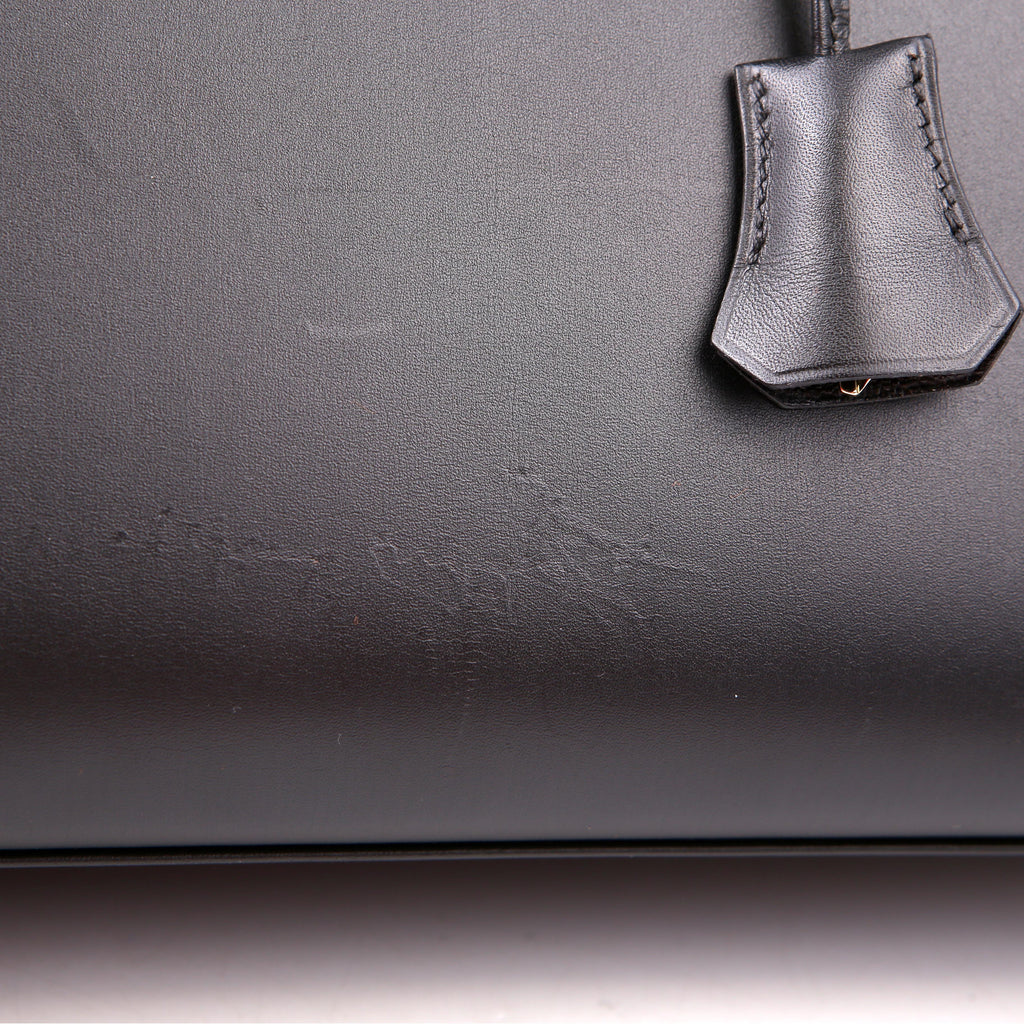 Hermes Kelly 32 Chamonix 2006 Black/Gold